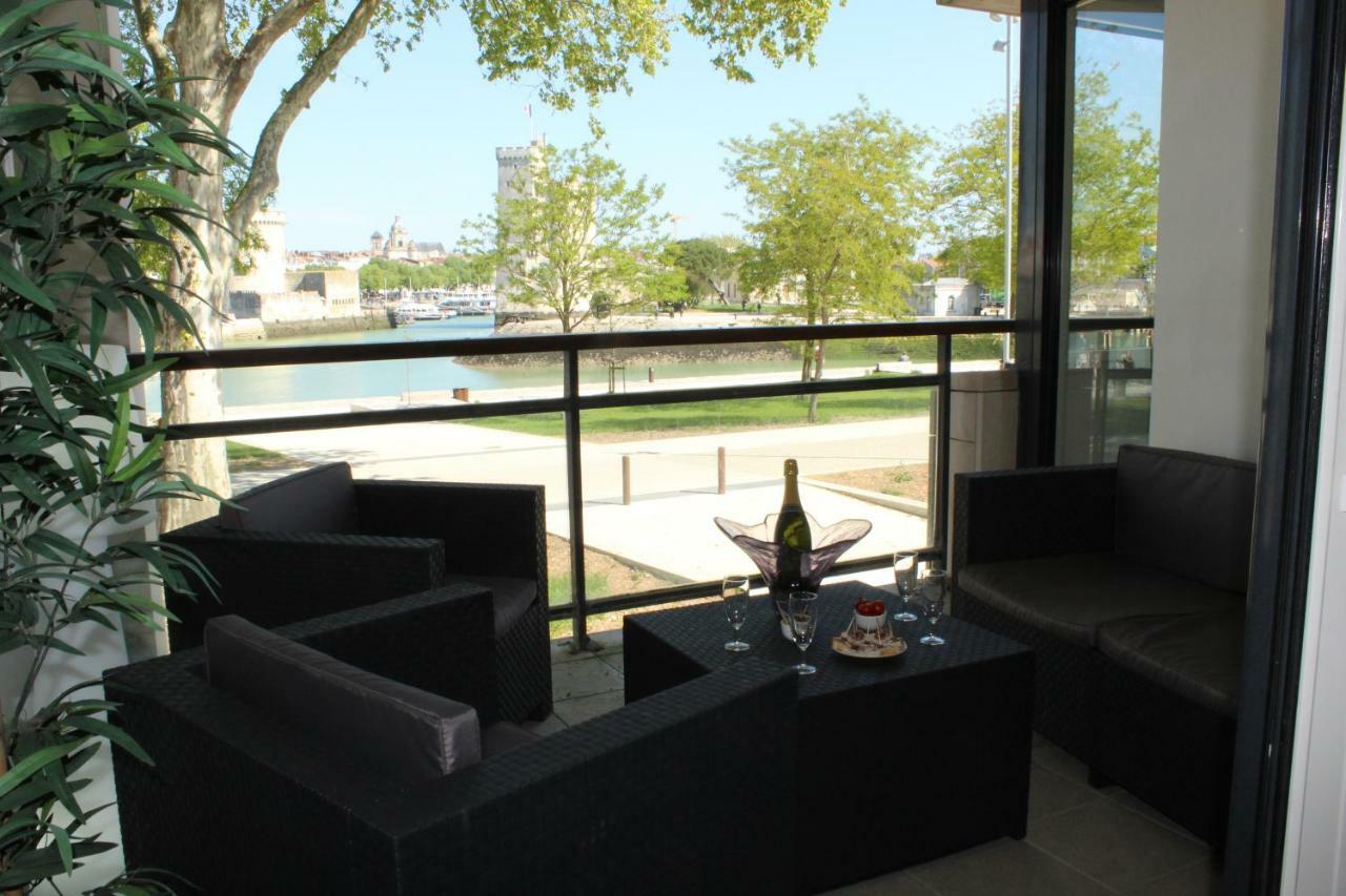 Ferienwohnung Vue Exceptionnelle Sur Les Tours ! Charme Et Tranquillite La Rochelle  Exterior foto