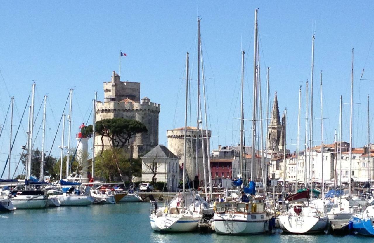 Ferienwohnung Vue Exceptionnelle Sur Les Tours ! Charme Et Tranquillite La Rochelle  Exterior foto